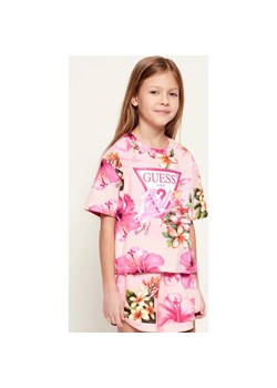 Guess T-shirt | Regular Fit ze sklepu Gomez Fashion Store w kategorii Bluzki dziewczęce - zdjęcie 189212882