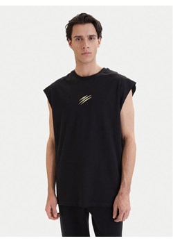 Plein Sport Tank top PAEC MRK0104 STE001N Czarny Regular Fit ze sklepu MODIVO w kategorii T-shirty męskie - zdjęcie 189213012