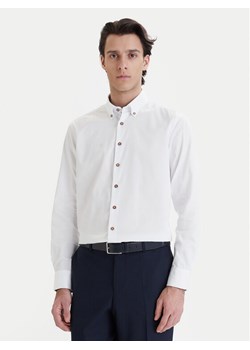 Bugatti Koszula 9350-78500C Biały Modern Fit ze sklepu MODIVO w kategorii Koszule męskie - zdjęcie 189213080