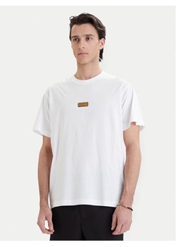 Versace Jeans Couture T-Shirt 80GAHT05 CJ00T Biały Regular Fit ze sklepu MODIVO w kategorii T-shirty męskie - zdjęcie 189213092