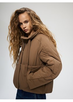 Reserved - Kurtka z kieszeniami - brązowy ze sklepu Reserved w kategorii Kurtki damskie - zdjęcie 189213683