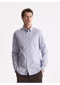 Reserved - Wzorzysta koszula slim fit - niebieski ze sklepu Reserved w kategorii Koszule męskie - zdjęcie 189213690