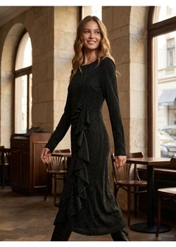 Sinsay - Elegancka sukienka midi - czarny ze sklepu Sinsay w kategorii Sukienki - zdjęcie 189213962