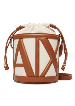 Torebka Armani Exchange XW002183 AF22635 M6261 Brązowy ze sklepu eobuwie.pl w kategorii Torebki worki - zdjęcie 189214970