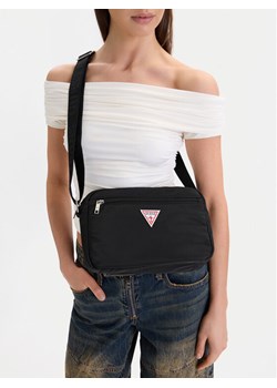 Guess Jeans Torebka CWBEO-GUESS-XC-001-09 Czarny ze sklepu MODIVO w kategorii Listonoszki - zdjęcie 189215324