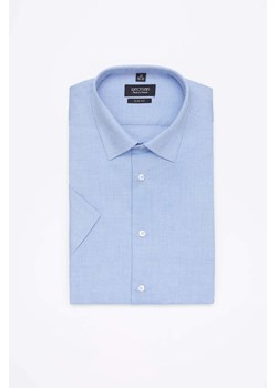 KOSZULA CORSINI 3011 KRÓTKI RĘKAW SLIM FIT NIEBIESKI ze sklepu Recman w kategorii Koszule męskie - zdjęcie 189215622