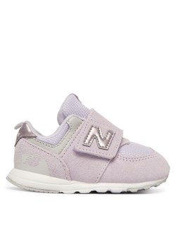 Sneakersy New Balance I5743MK Fioletowy ze sklepu eobuwie.pl w kategorii Buty sportowe dziecięce - zdjęcie 189216303