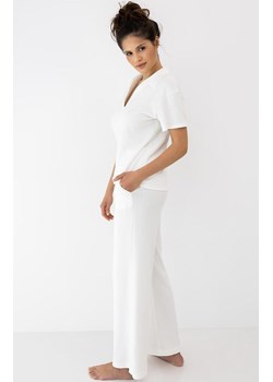 Sensis piżama damska dwuczęściowa Zuri, Kolor ecru, Rozmiar S, SENSIS ze sklepu Intymna w kategorii Piżamy damskie - zdjęcie 189217812