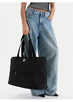 Torebka Guess Jeans CWBEO-GUESS-XC-004-09 Czarny ze sklepu eobuwie.pl w kategorii Torby Shopper bag - zdjęcie 189217830