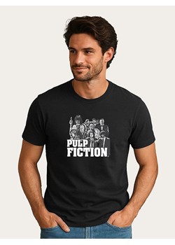 WOOOP Koszulka "Pulp Fiction Cast" w kolorze czarnym ze sklepu Limango Polska w kategorii T-shirty męskie - zdjęcie 189218480