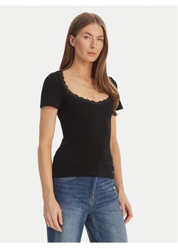 Morgan Bluzka 261-DAMOUR Czarny Slim Fit ze sklepu MODIVO w kategorii Bluzki damskie - zdjęcie 189218570