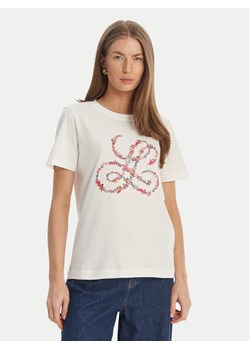 Luisa Spagnoli T-Shirt Ballada 543153 Biały Regular Fit ze sklepu MODIVO w kategorii Bluzki damskie - zdjęcie 189218612