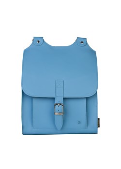 niebieski plecak skórzany Bookpack ze sklepu Słoń Torbalski w kategorii Plecaki - zdjęcie 189219251