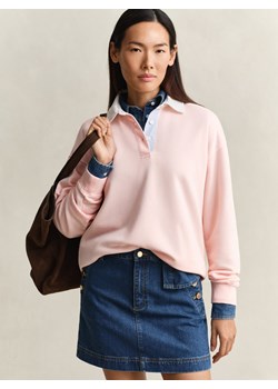 Gant Bluza damska Kobiety Bawełna brudny róż jednolity ze sklepu vangraaf w kategorii Bluzy damskie - zdjęcie 189219280