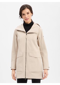 Didriksons Damska kurtka przeciwdeszczowa Kobiety Sztuczne włókno beżowy jednolity ze sklepu vangraaf w kategorii Kurtki damskie - zdjęcie 189219314