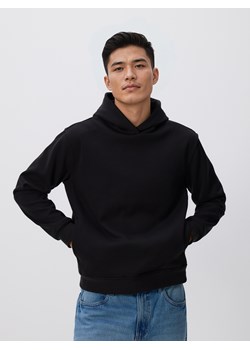 Reserved - Bluza regular z kapturem - czarny ze sklepu Reserved w kategorii Bluzy męskie - zdjęcie 189219543