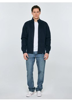 Bluza męska rozpinana granatowa Madorol 403 ze sklepu Big Star w kategorii Bluzy męskie - zdjęcie 189220834