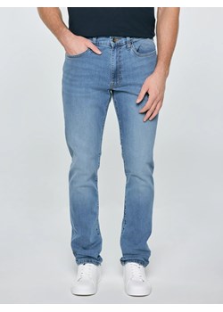 Jeansy męskie z przetarciami niebieskie Terry Carrot 133 ze sklepu Big Star w kategorii Jeansy męskie - zdjęcie 189220840