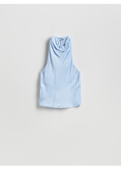 Reserved - Top halter - jasnoniebieski ze sklepu Reserved w kategorii Bluzki damskie - zdjęcie 189221291