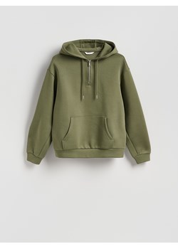 Reserved - Bluza z kapturem - jasny zielony ze sklepu Reserved w kategorii Bluzy męskie - zdjęcie 189221320