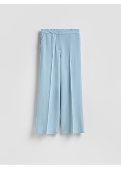 Reserved - Spodnie w kant - jasnoniebieski ze sklepu Reserved w kategorii Spodnie damskie - zdjęcie 189223841