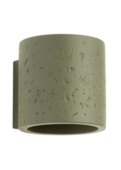 Oliwkowy halogenowy kinkiet ścienny - E713-Melvis ze sklepu Edinos.pl w kategorii Lampy ścienne - zdjęcie 189225162