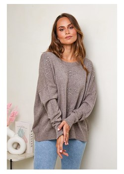 Soft Cashmere Sweter w kolorze szarobrązowym ze sklepu Limango Polska w kategorii Swetry damskie - zdjęcie 189225692