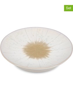 Salt and Pepper Talerze (4 szt.) "Eclipse" w kolorze beżowo-białym na pieczywo - Ø 18 cm ze sklepu Limango Polska w kategorii Naczynia - zdjęcie 189225874