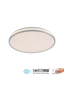 Just Light Lampa sufitowa LED w kolorze srebrnym - Ø 38 cm ze sklepu Limango Polska w kategorii Oświetlenie - zdjęcie 189225922