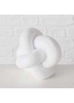 Boltze Dekoracja "Knotty" w kolorze białym - wys. 15 cm ze sklepu Limango Polska w kategorii Dekoracje - zdjęcie 189226234