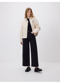 Reserved - Jeansy wide leg - czarny ze sklepu Reserved w kategorii Jeansy damskie - zdjęcie 189226981