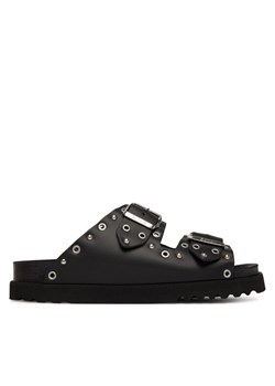 Klapki Scholl Beatriz Ring F00633 Czarny ze sklepu eobuwie.pl w kategorii Klapki damskie - zdjęcie 189227973