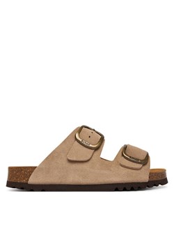 Klapki Scholl Noelle F00734 Beżowy ze sklepu eobuwie.pl w kategorii Klapki damskie - zdjęcie 189227982