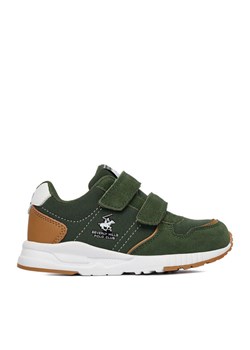 Sneakersy Beverly Hills Polo Club CEOWB-CP23-25063(CH) Khaki ze sklepu eobuwie.pl w kategorii Buty sportowe dziecięce - zdjęcie 189227993