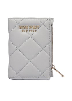Portfel Nine West CEO-NW-W1-006-SS26 Szary ze sklepu eobuwie.pl w kategorii Portfele damskie - zdjęcie 189228012