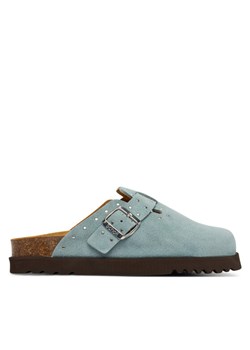 Klapki Scholl Beatriz Clog F00715 Niebieski ze sklepu eobuwie.pl w kategorii Klapki damskie - zdjęcie 189228053