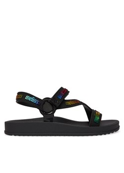 Sandały Melissa Stripes M Lover Ad 35963 Czarny ze sklepu eobuwie.pl w kategorii Sandały damskie - zdjęcie 189228081