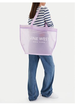 Torebka Nine West CEO-Eloura-LA374-4074 Fioletowy ze sklepu eobuwie.pl w kategorii Torby Shopper bag - zdjęcie 189228090