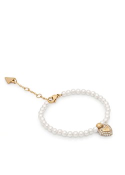 Bransoletka Guess JUBB06 091JW Biały ze sklepu eobuwie.pl w kategorii Bransoletki - zdjęcie 189228103