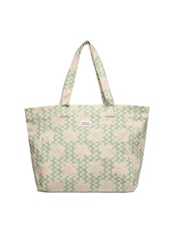 Torebka Roxy Anti Bad Vibes Printed ERJBT03406 Zielony ze sklepu eobuwie.pl w kategorii Torby Shopper bag - zdjęcie 189228143