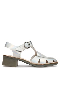 Sandały Fly London Efaifly P145392 Srebrny ze sklepu eobuwie.pl w kategorii Sandały damskie - zdjęcie 189228144