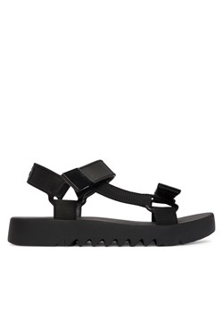 Sandały Melissa Flowing Papete Ad 33908 Czarny ze sklepu eobuwie.pl w kategorii Sandały damskie - zdjęcie 189228230