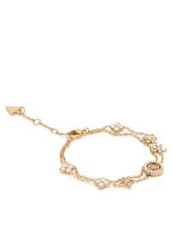 Bransoletka Guess JUBB06 029JW Złoty ze sklepu eobuwie.pl w kategorii Bransoletki - zdjęcie 189228243