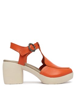 Sandały Fly London Fligfly P145419 Czerwony ze sklepu eobuwie.pl w kategorii Sandały damskie - zdjęcie 189228283