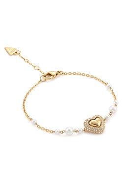 Bransoletka Guess JUBB06 009JW Złoty ze sklepu eobuwie.pl w kategorii Bransoletki - zdjęcie 189228311