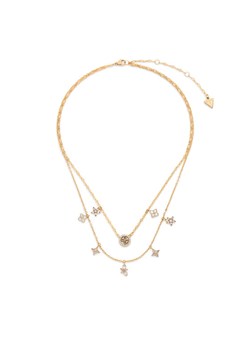 Naszyjnik Guess JUBN06 028JW Złoty ze sklepu eobuwie.pl w kategorii Naszyjniki - zdjęcie 189228371