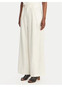 Eleh Spodnie palazzo SS260318 Biały Wide Leg ze sklepu MODIVO w kategorii Spodnie damskie - zdjęcie 189231153