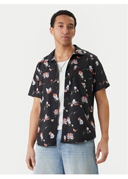 RVCA Koszula Morning Glory AVYWT00490 Czarny Regular Fit ze sklepu MODIVO w kategorii Koszule męskie - zdjęcie 189231292