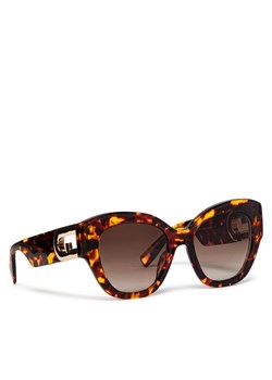 Furla Okulary przeciwsłoneczne Sunglasses SFU596 WD00044-A.0116-1443S-4-401 Brązowy ze sklepu MODIVO w kategorii Okulary przeciwsłoneczne damskie - zdjęcie 189231293