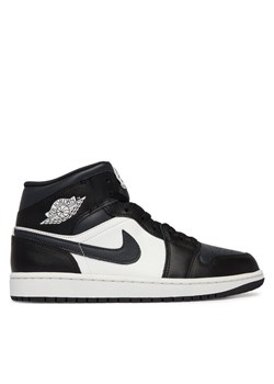 Nike Sneakersy Air Jordan 1 Mid DQ8426 010 Czarny ze sklepu MODIVO w kategorii Buty sportowe męskie - zdjęcie 189231311